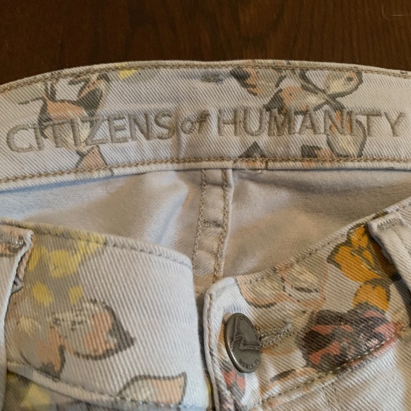 Citizens of Humanity ladies low rise skinny printed pant - Picture 4 of 10
